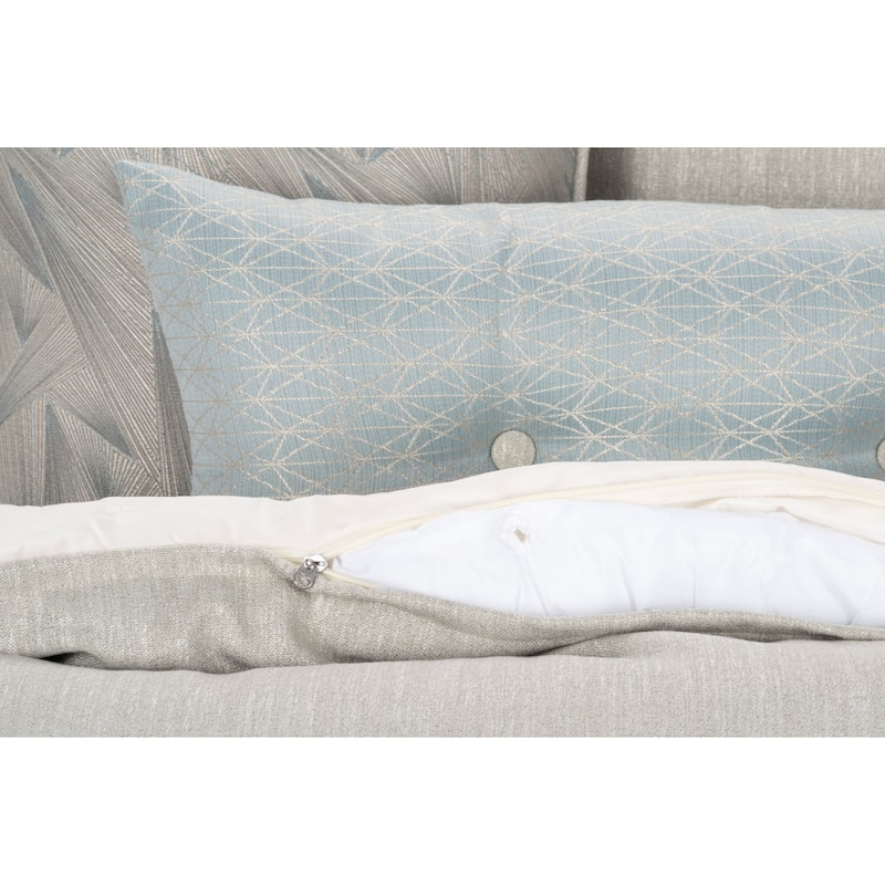 F Scott Fitzgerald Lumiere Smoke Luxury Duvet Cover and Insert Set
