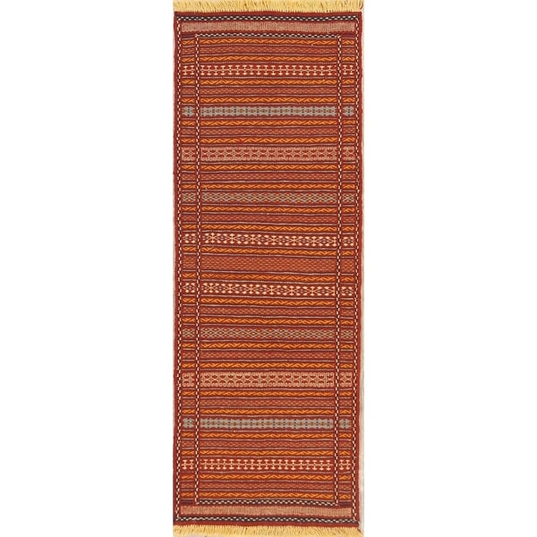Copper Grove Vojens Handmade Wool Persian Rug For Living Room - 6'5" x 2'4" runner