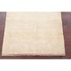 preview thumbnail 5 of 13, Hand Knotted Wool Solid Gabbeh-Shiraz Persian Modern Ivory Area Rug - 4'9" x 3'3"
