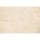 preview thumbnail 7 of 13, Hand Knotted Wool Solid Gabbeh-Shiraz Persian Modern Ivory Area Rug - 4'9" x 3'3"