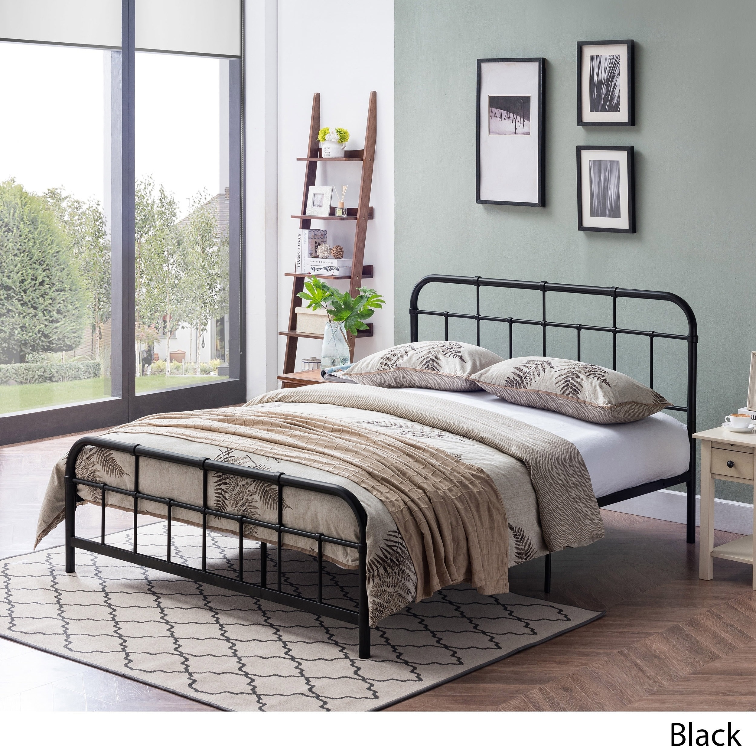 Berthoud Industrial Bed Frame By Christopher Knight Home