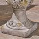 preview thumbnail 10 of 16, Delphine Roman Chalice Lightweight Concrete Planter by Christopher Knight Home