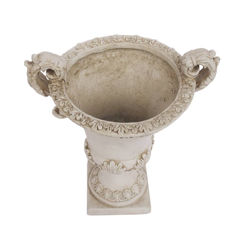 Delphine Roman Chalice Lightweight Concrete Planter by Christopher Knight Home