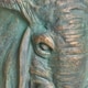 preview thumbnail 4 of 5, Godwin Light weight Concrete Elephant Garden Stool by Christopher Knight Home