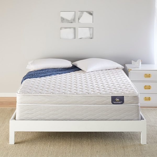 Shop Serta 5-inch Firm Foam King-size Mattress Set - On ...