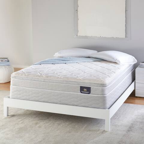 Queen Size Serta Mattresses Online At Our Best Serta 8 Inch Plush Innerspring Mattress