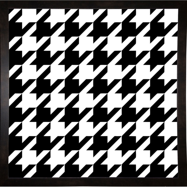 Houndstooth II-COLBAK124523 Print 26"x26" by Color Bakery