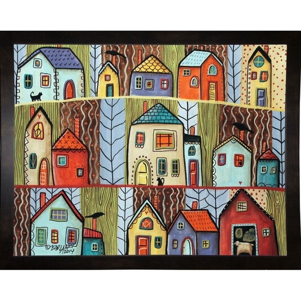 Neighbors-KARGER135639 Print 9"x11.5" by Karla Gerard