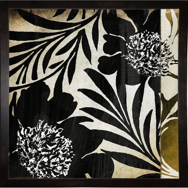 Floral Jungle Lines I-COLBAK111198 Print 24"x24" by Color Bakery