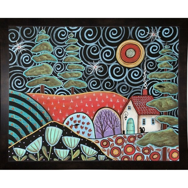 Night-KARGER135640 Print 9"x11.25" by Karla Gerard
