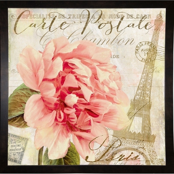 Bonjour One-COLBAK126817 Print 24"x24" by Color Bakery
