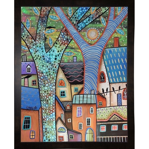 Dwellings-KARGER135631 Print 9"x7" by Karla Gerard