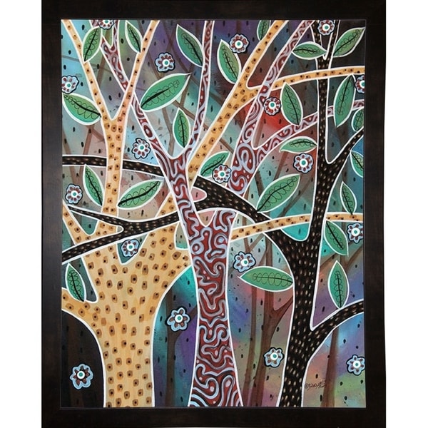 Nifty Trees 1-KARGER138304 Print 11.5"x9" by Karla Gerard