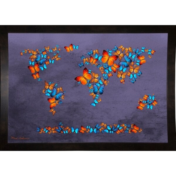 Map 3-MARASH129515 Print 26.75"x38.5" by Mark Ashkenazi