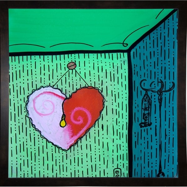 Heart 7-MARNAS127389 Print 10.5"x10.5" by Martin Nasim