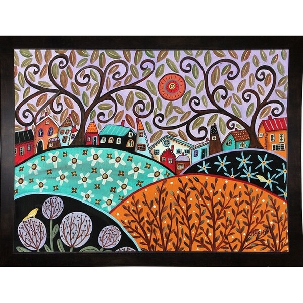 Small Town III-KARGER138314 Print 8.75"x12" by Karla Gerard