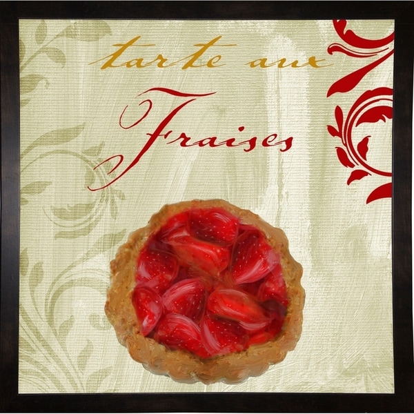 Tartes Francais, Strawberry-COLBAK115452 Print 20"x20" by Color Bakery