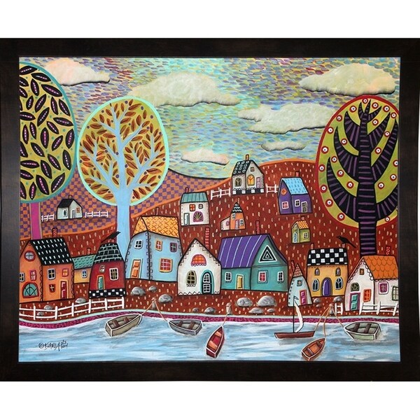 Shoreline 1-KARGER138313 Print 9"x11.25" by Karla Gerard