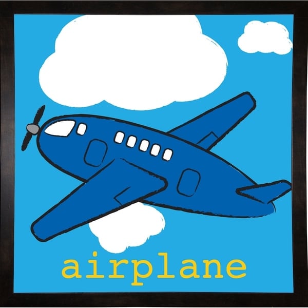 Airplane-MELPAR103624 Print 20"x20" by Melanie Parker