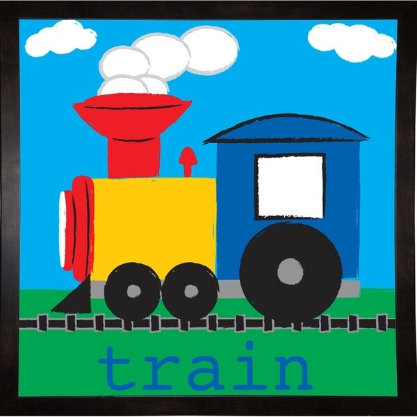Train-MELPAR103635 Print 20"x20" by Melanie Parker