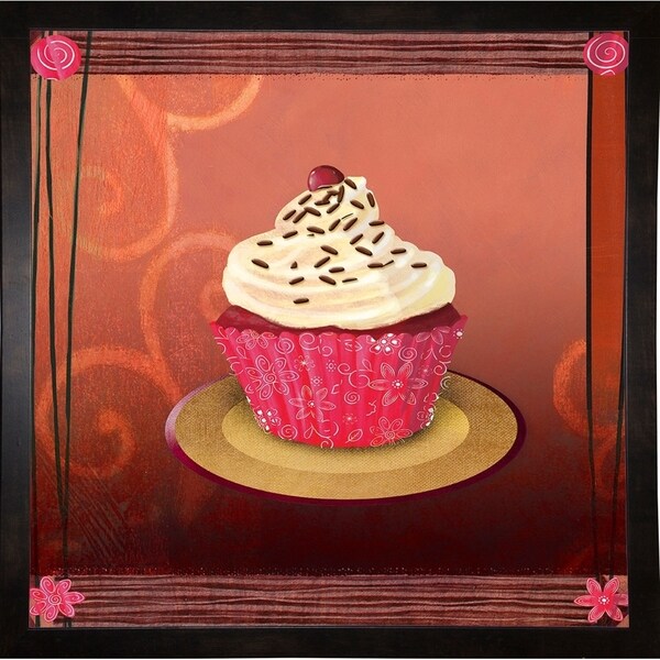 Cherry Swirl-ALIFIO111739 Print 16"x16" by Fiona Stokes-Gilbert-ALI