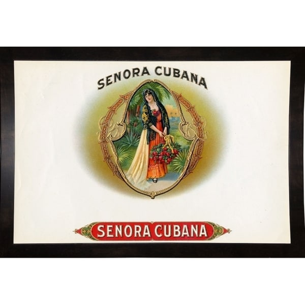Senora Cubana-ARTCIG64619 Print 15.5"x23" by Art of the Cigar