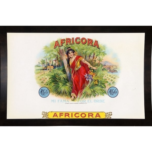 Africora-ARTCIG64614 Print 14.5"x23.25" by Art of the Cigar