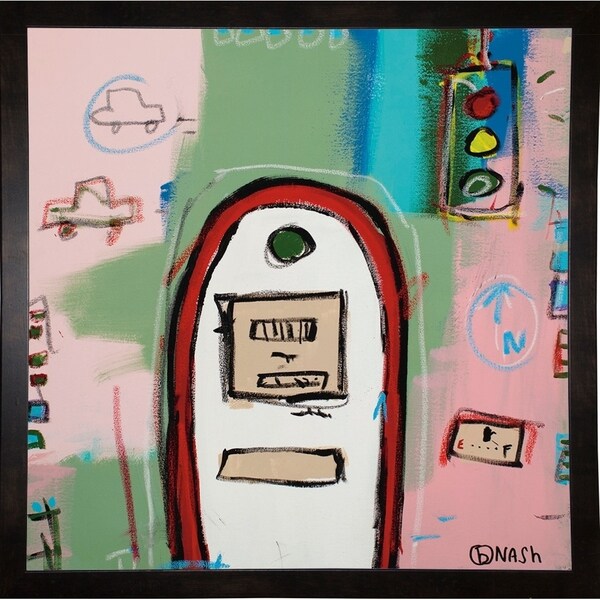 Put A Tiger In Your Tank-BRINAS111830 Print 12.25"x12.25" by Brian Nash