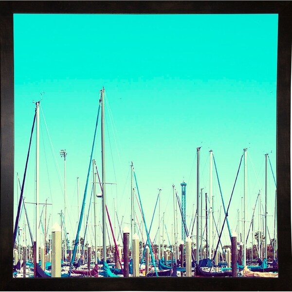 Docked-MATCRU140285 Print 11.5"x11.5" by Matt Crump