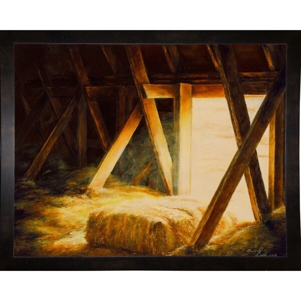 Hay Loft-BEVDOY109022 Print 28.5"x36.5" by Beverly Doyle