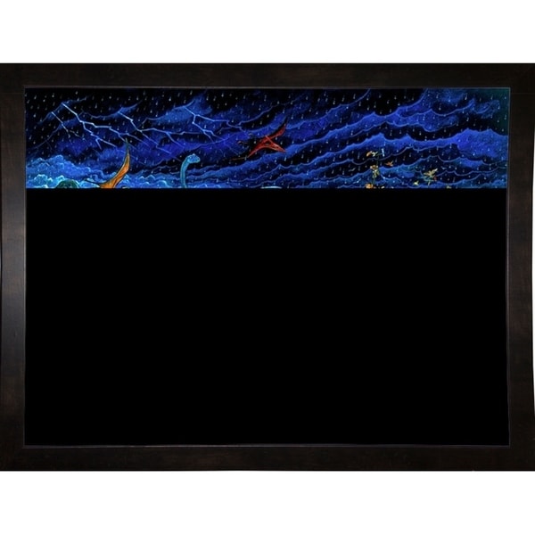 Noah And The Dinosaurs-BILBEL238 Print 27"x36" by Bill Bell