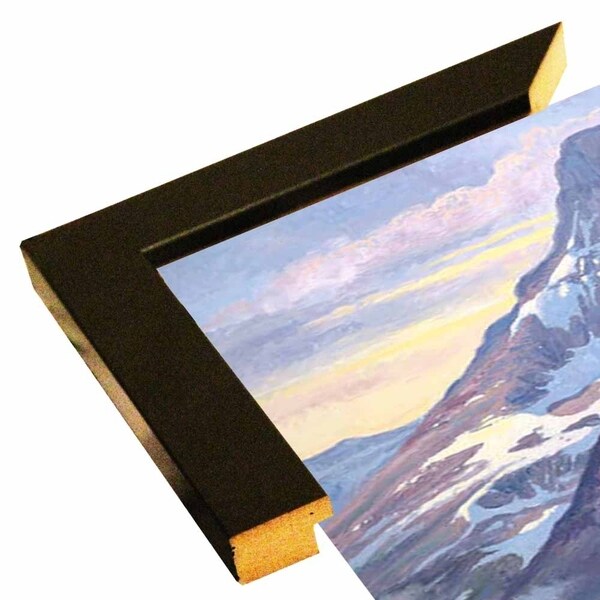 Glacier Heavy Shield-ALLJIM99229 Print 32.5"x18.25" by Allen Jimmerson