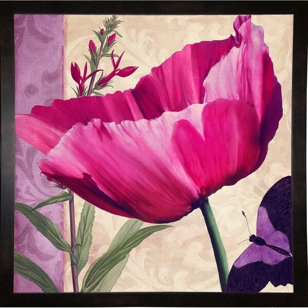 Pink Poppy I -COLBAK117961 Print 24"x24" by Color Bakery