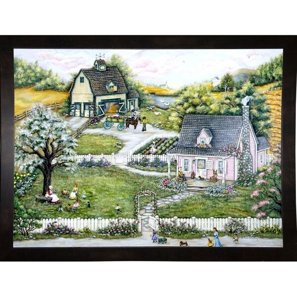 A Story At Grandmas-ANNSTO30240 Print 20"x28" by Ann Stookey