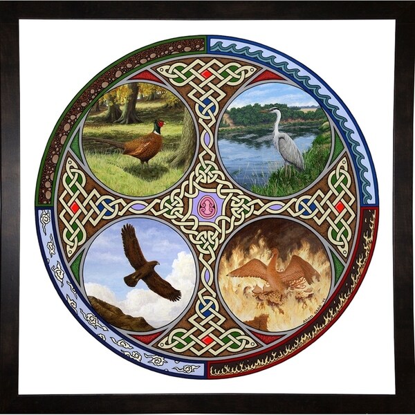 Elements-AROGAD121899 Print 20"x20" by Aron Gadd