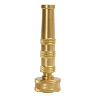 Martha Stewart 4In Brass Twist Hose Nozzle - 4 In