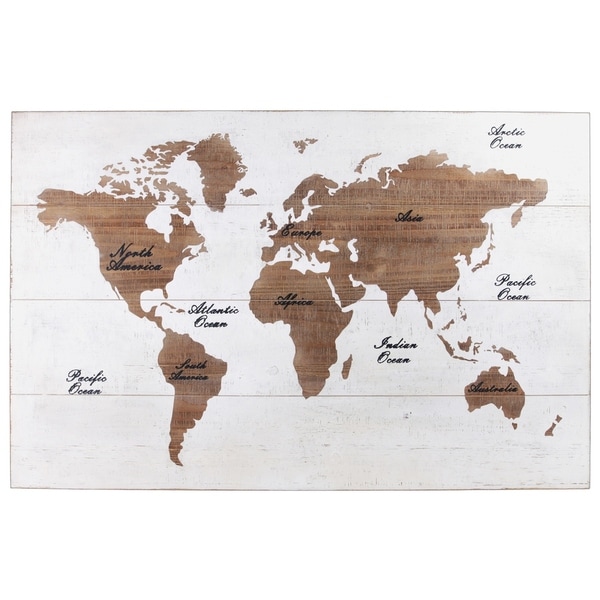 Wood Rectangle Panel Giclee Natural Finish Brown 29"