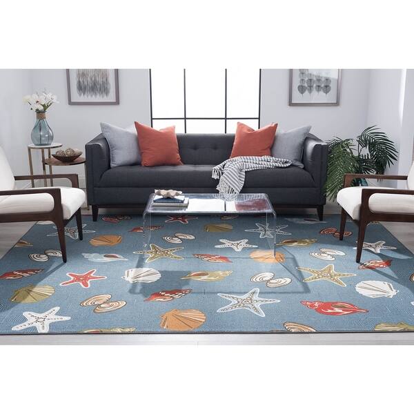 Shop Alise Rugs Majolica Novelty Nautical Runner Rug Overstock 24120555