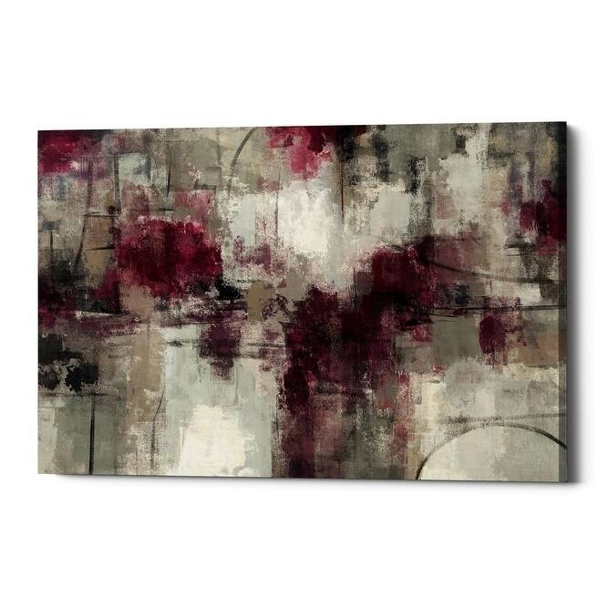 Epic Graffiti "Stone Gardens" by Silvia Vassileva, Giclee Canvas Wall Art, 18"x26"