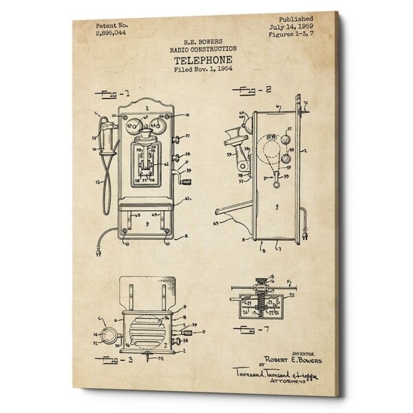 Giclee Canvas Wall Art Sewing Machine Blueprint Patent Parchment Giclee Canvas Wall Art Sewing Machine Blueprint Patent Parchment