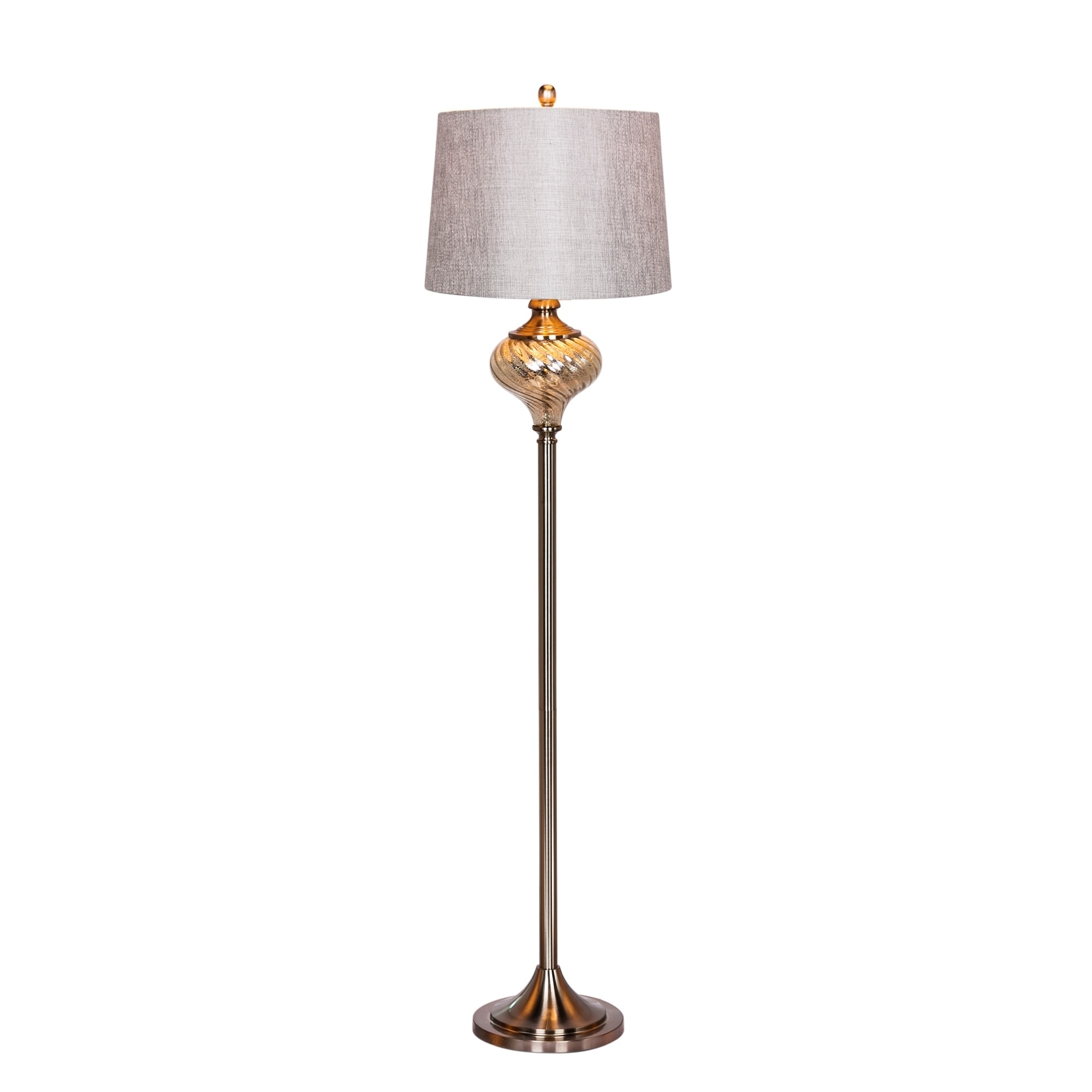 Mercury glass online floor lamp