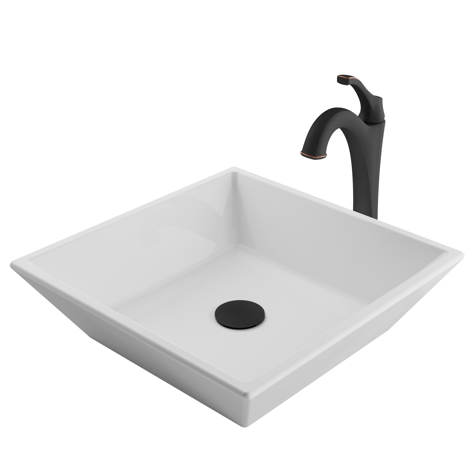 Kraus 3 In 1 Bathroom Set C Kcv 125 1200 White Ceramic Ebay Set C Kcv 125 1200 White Ceramic
