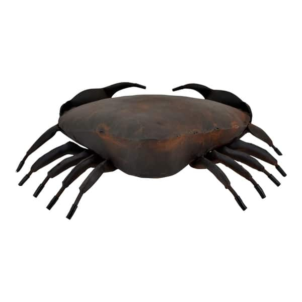 Shop Aurelle Home Whimsical Glam Style Crab Decor On Sale Free