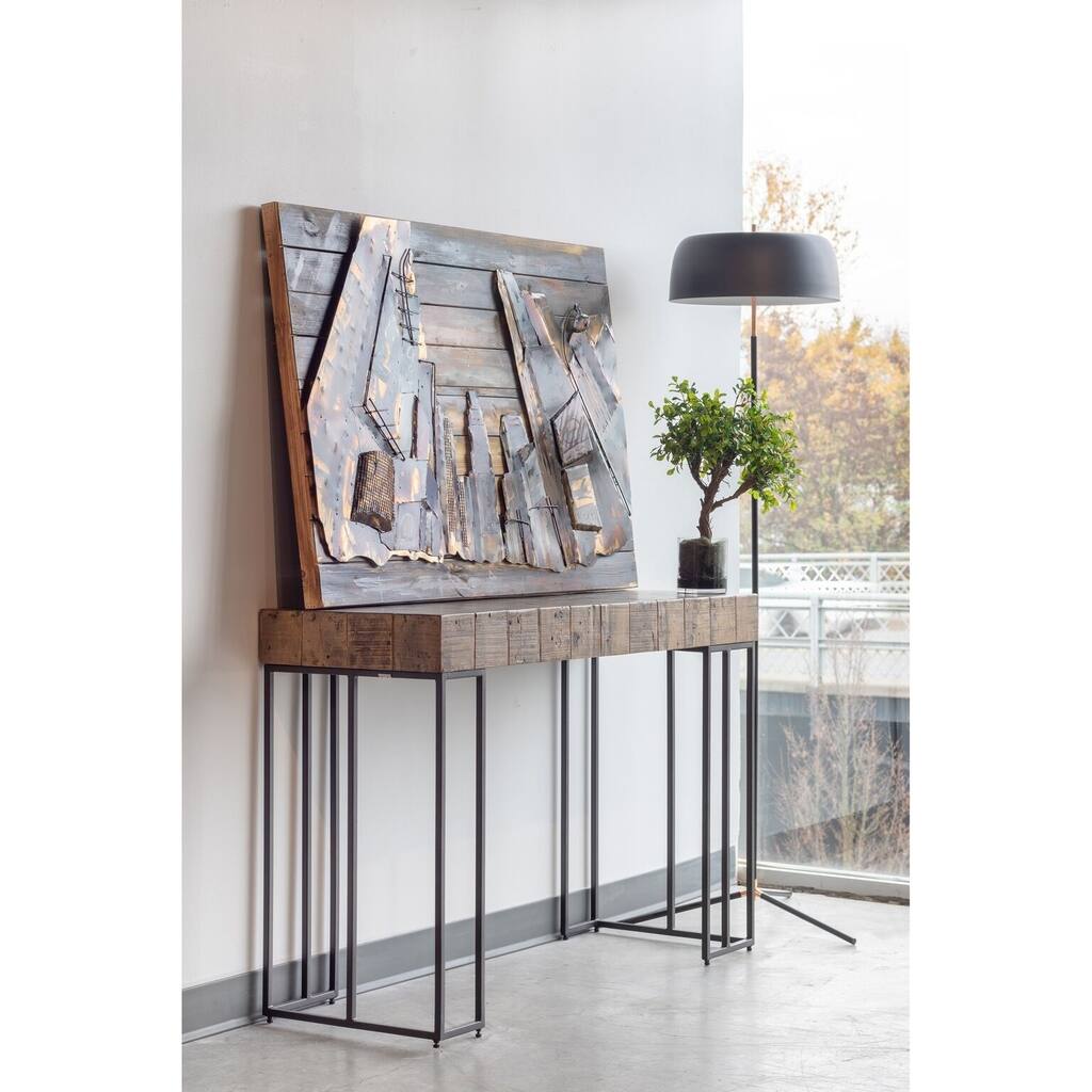 Aurelle Home Babette Mid Century Modern Floor Lamp