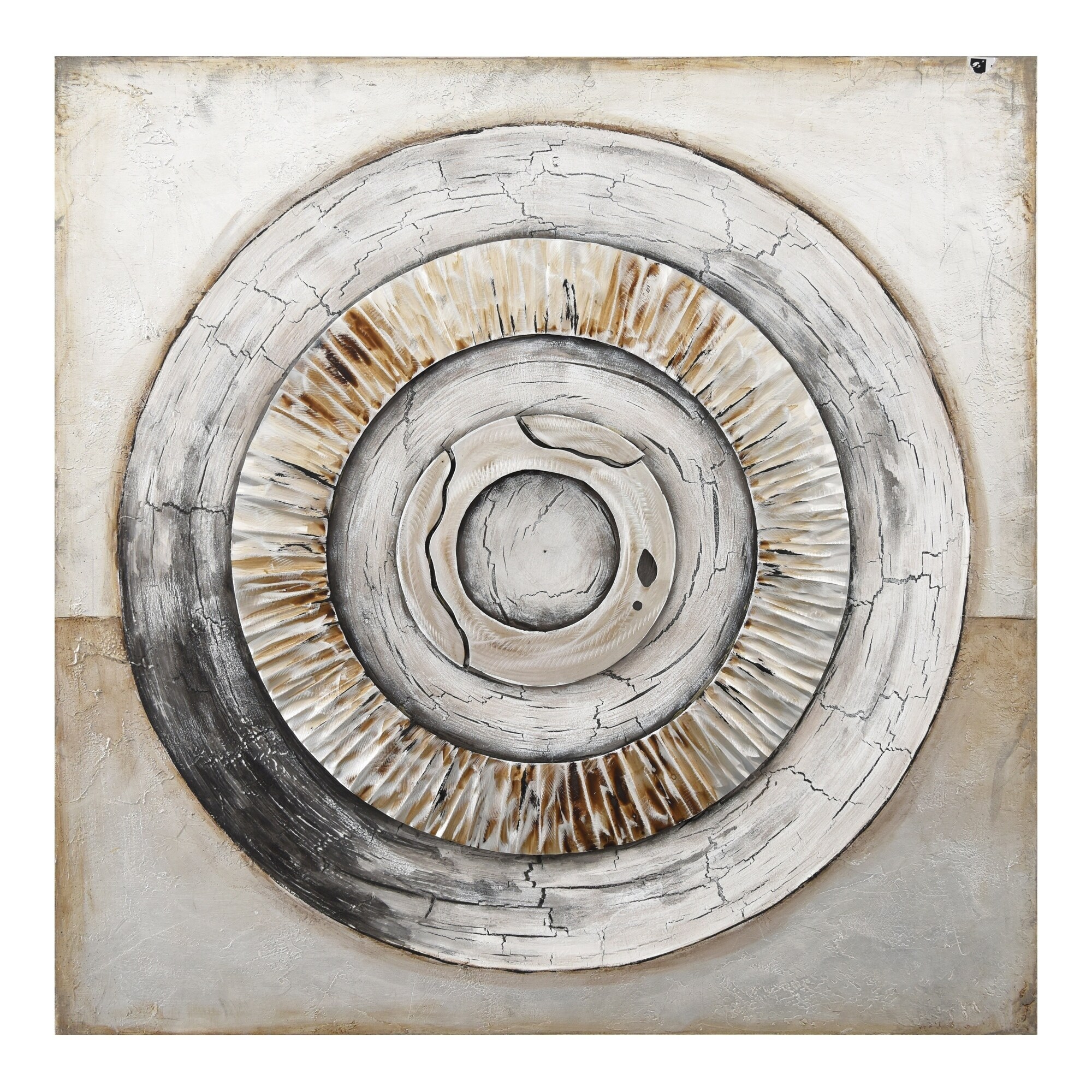 Aurelle Home Circular Transitional Wall Decor On Circular Transitional Wall Decor