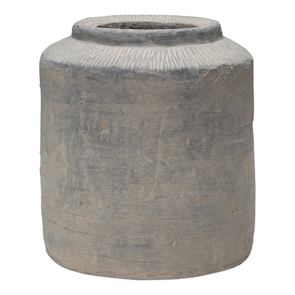 Aurelle Home Rustic Cement Planter