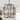 Hartwell 15-inch 4-Light Pendant Lamp Black and Gold Finish
