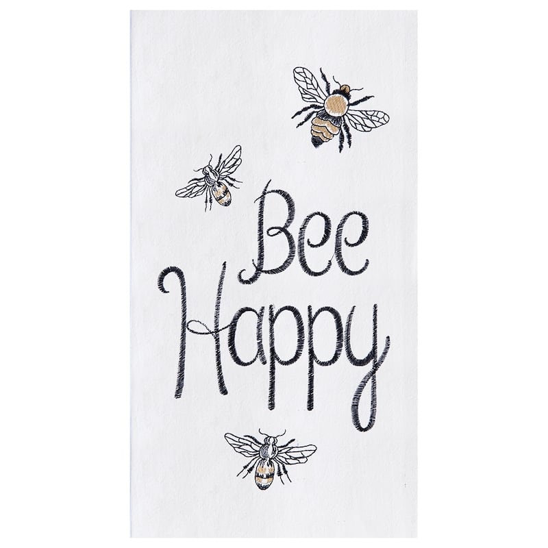 Bee Happy Towel Set of 2