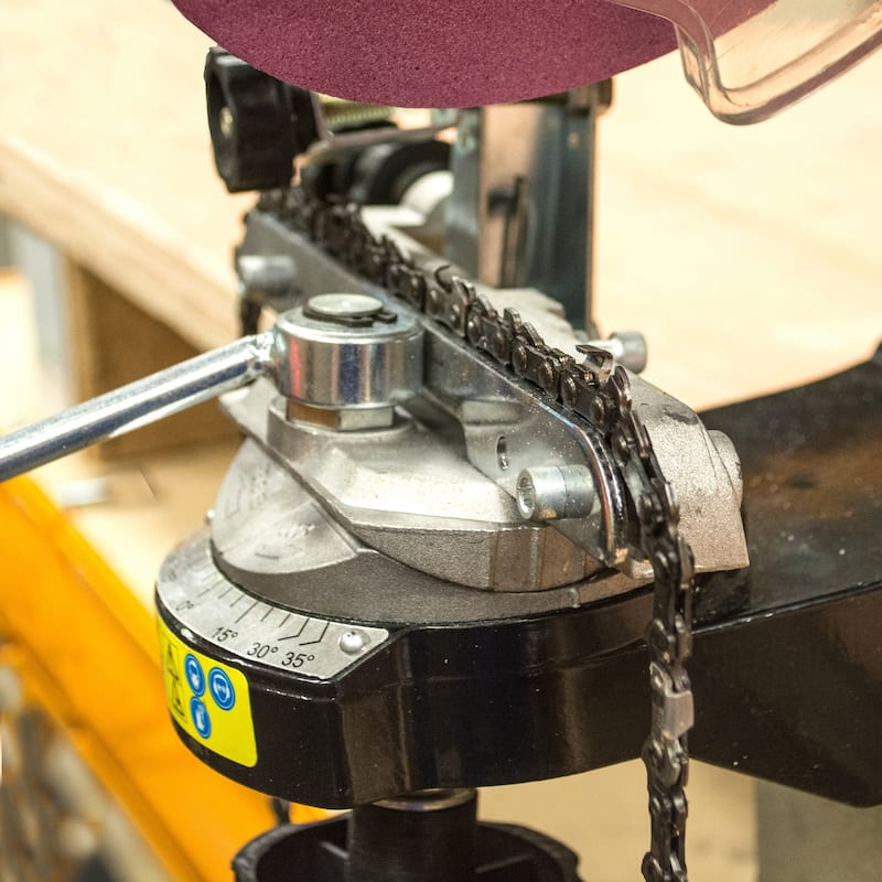 Mountable Bench Top Electric Chain Saw Sharpener