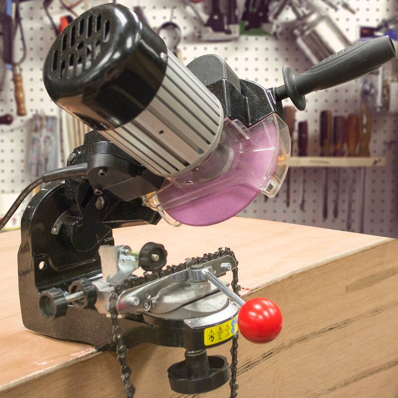Mountable Bench Top Electric Chain Saw Sharpener